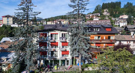 Hotel Azalea is located at Cavalese, tourism region val die Fiemme 